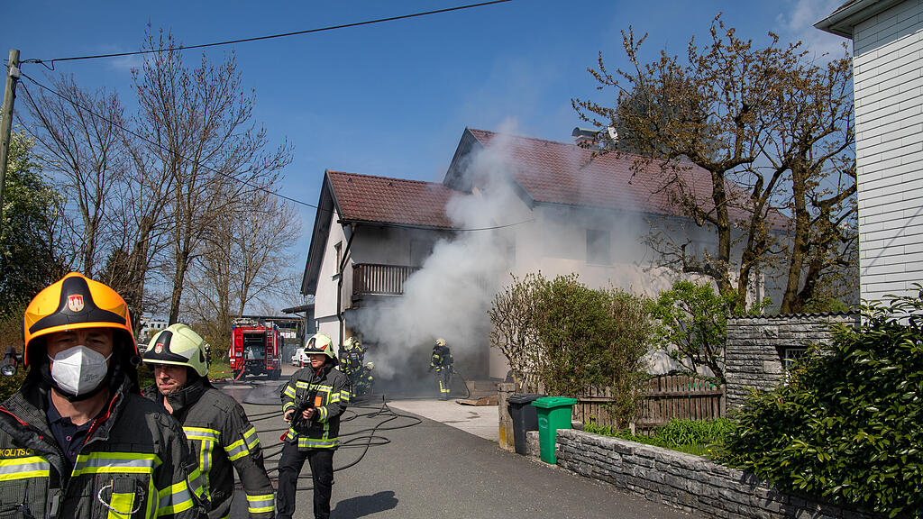 Brand Münchner Bundesstraße