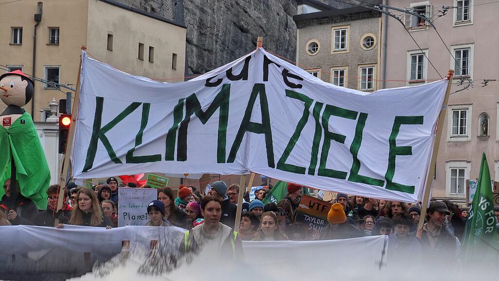 Klimastreik in Salzburg