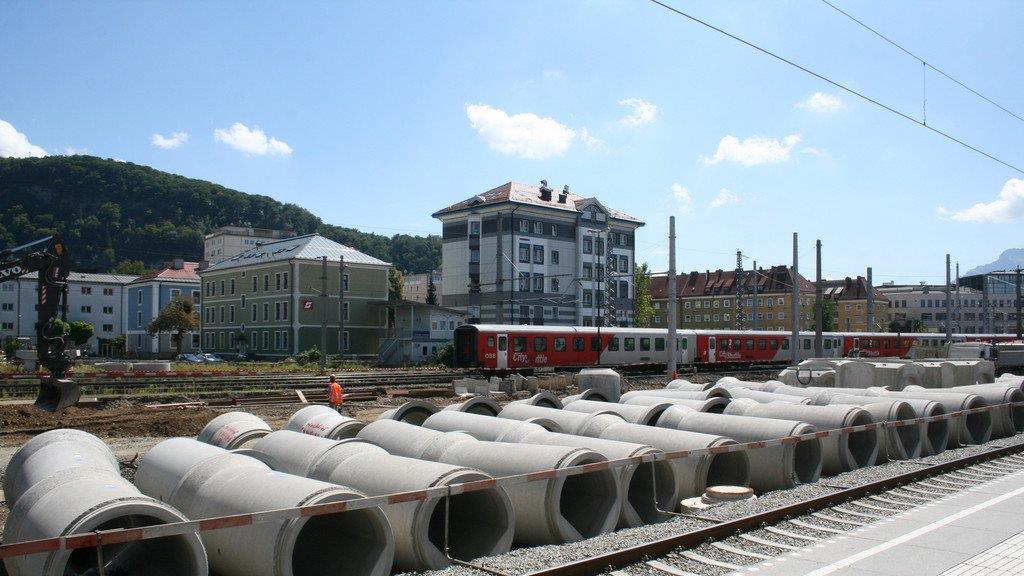 Bilder der Baustelle