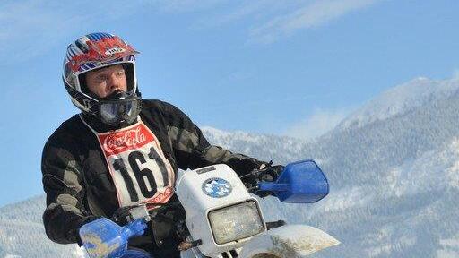 Wintermotocross in Gosau