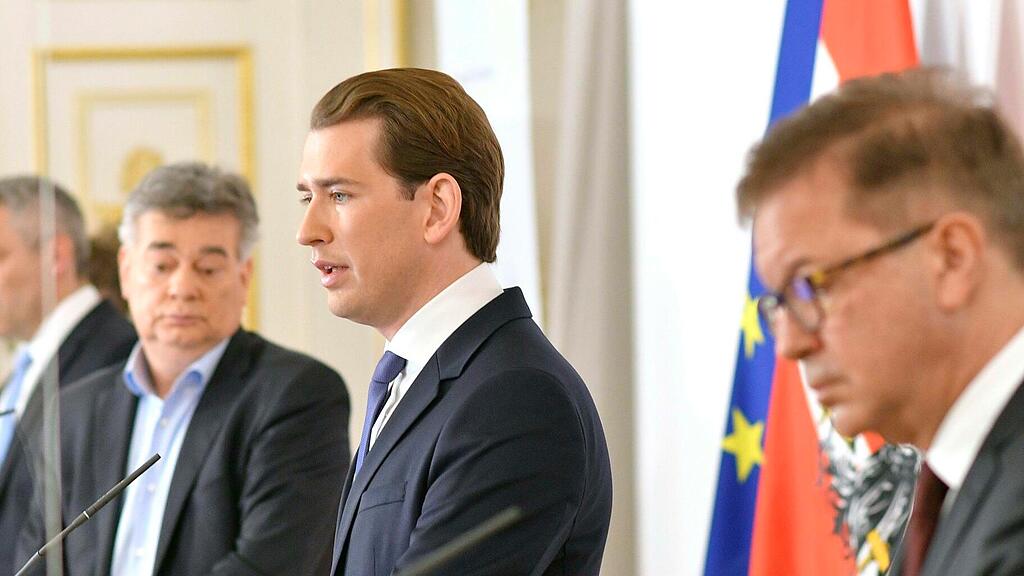 Regierung verkündet 2. Lockdown, Corona, Covid, Kurz, Nehammer, Anschober, Kogler,