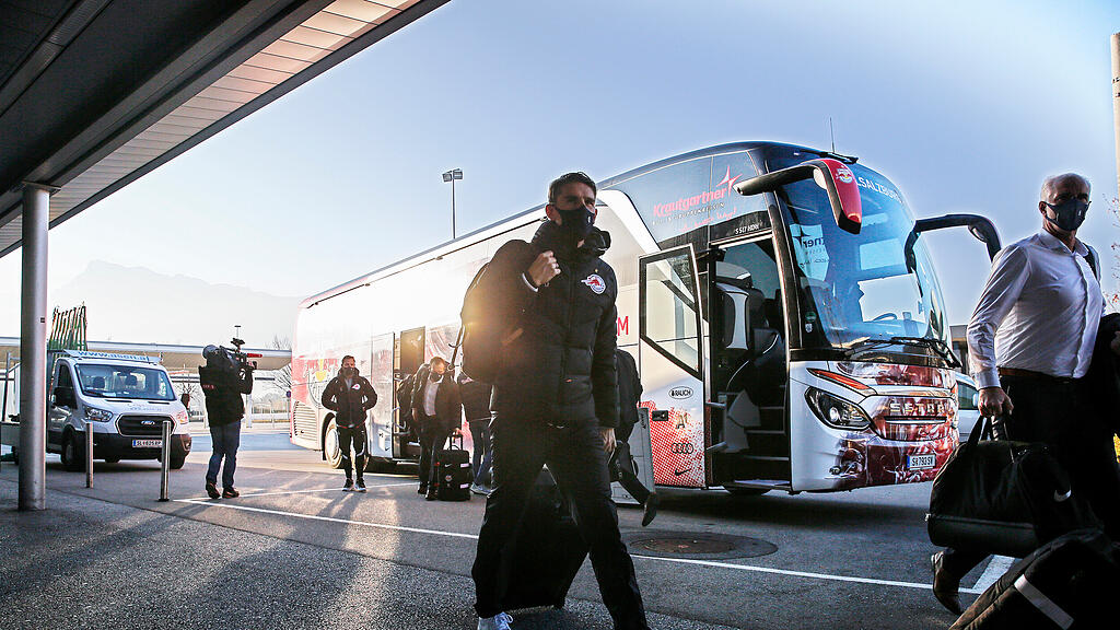 Red Bull Salzburg, Flughafen, Moskau