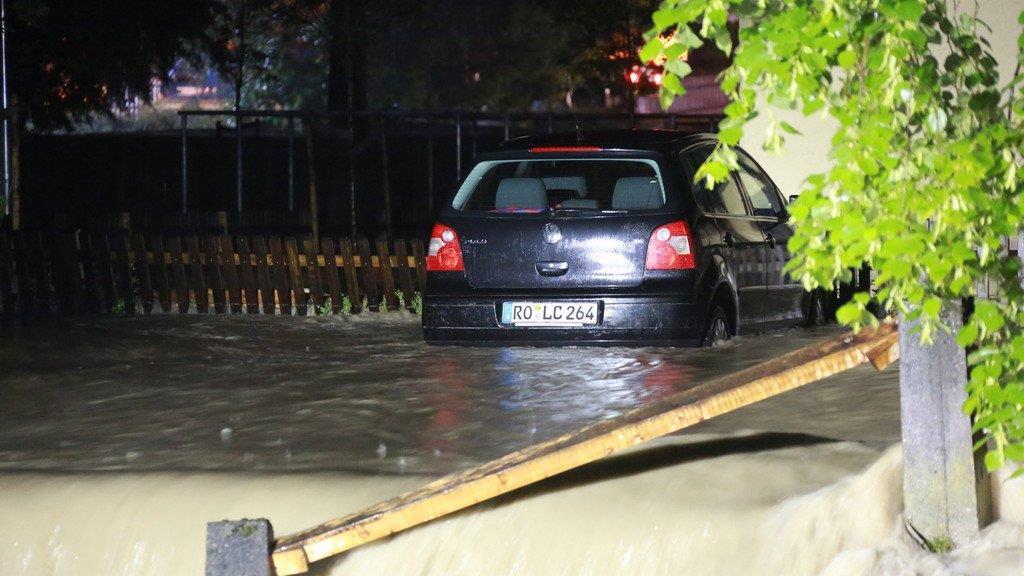 Hochwasser Lkr. Rosenheim