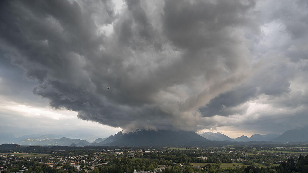 SB: Regen, Gewitter, Salzburg, Untersberg,