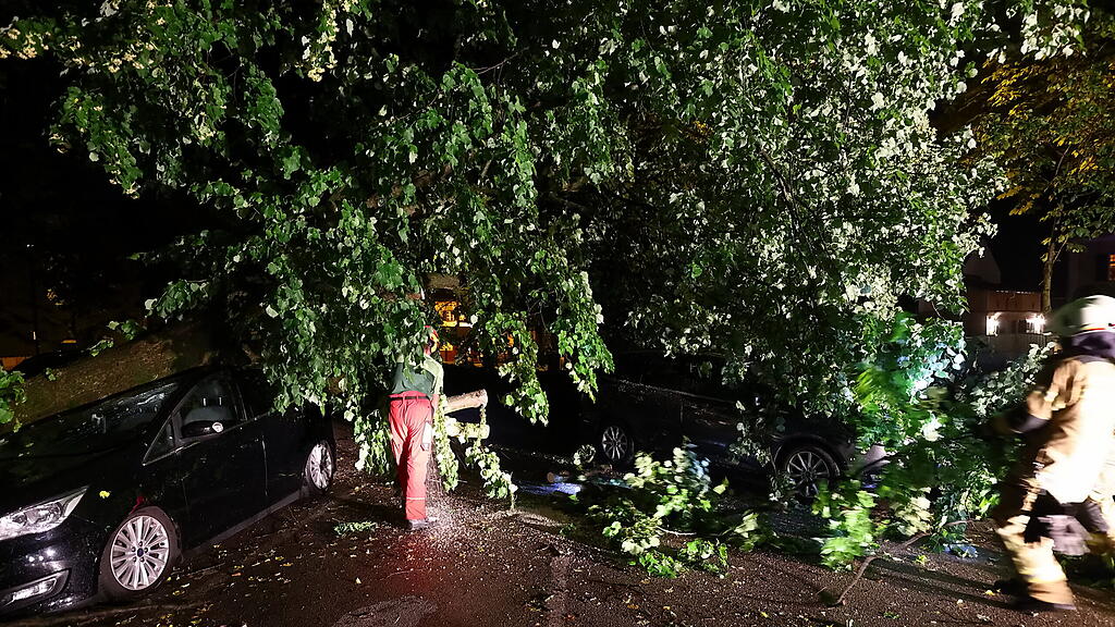 Unwetter im Flachgau