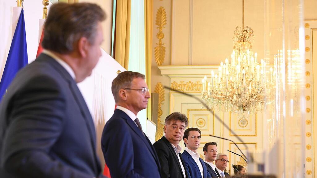 Kogler, Kurz, Blümel