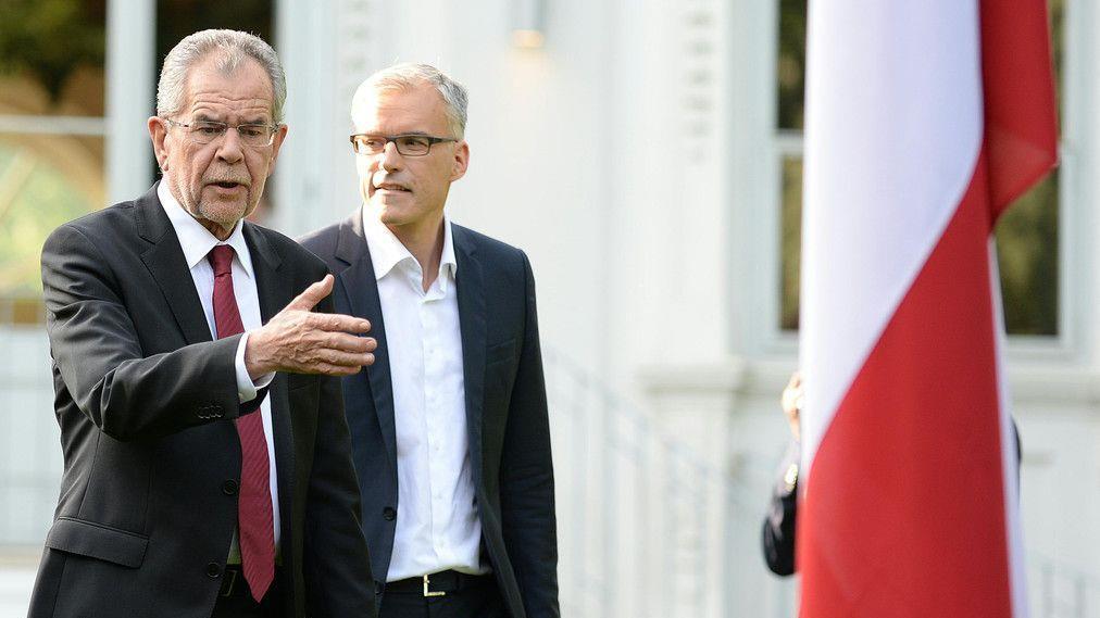 Alexander Van der Bellen, der neue Bundespräsident von Österreich