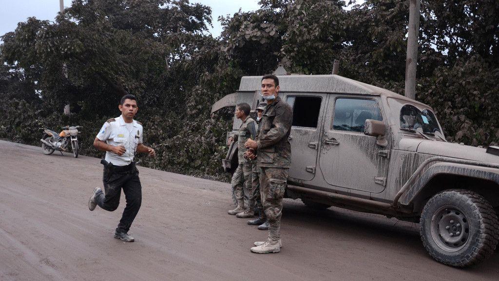 Feuervulkan in Guatemala ausgebrochen