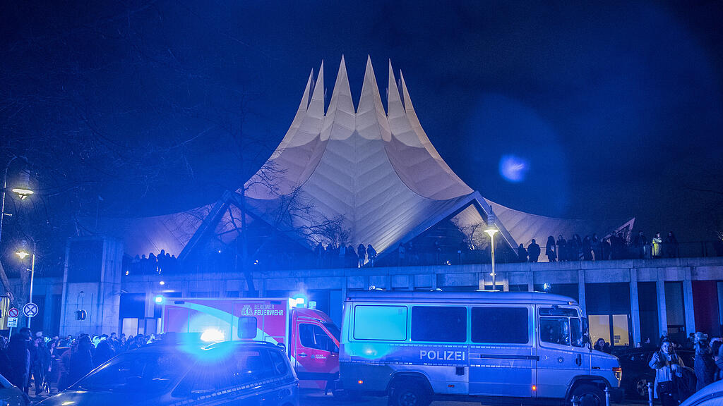 Schüsse am Berliner Tempodrom