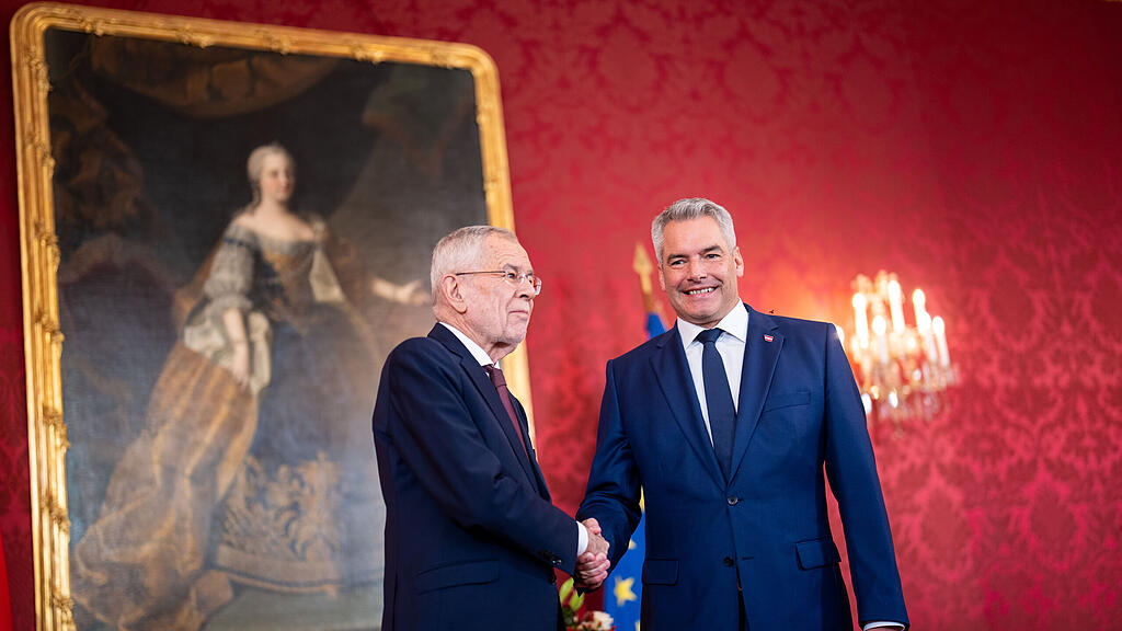 Nehammer mit Van der Bellen