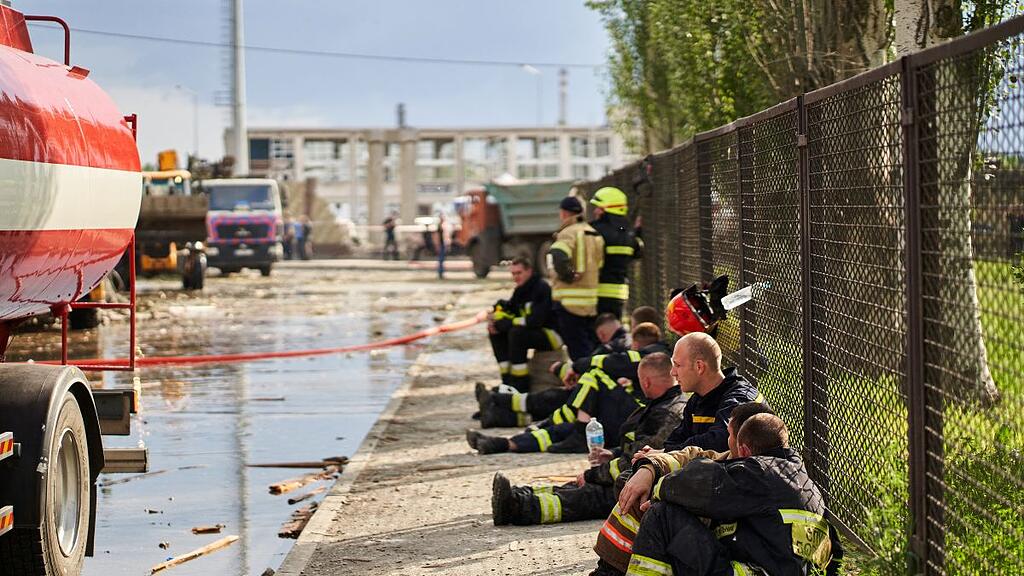 Luftangriffe auf Kiew