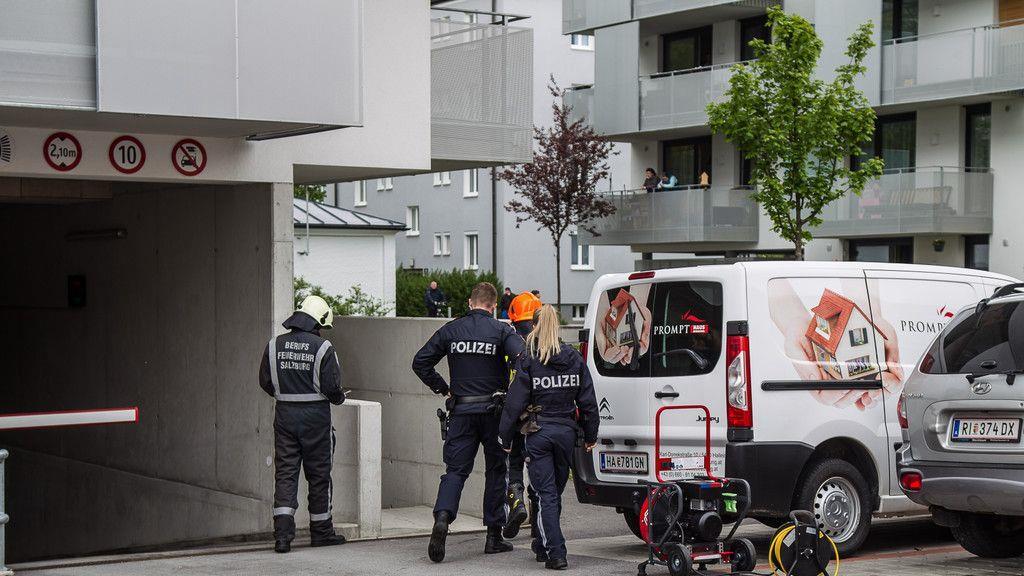 Feuerwehreinsatz in der Strubergasse