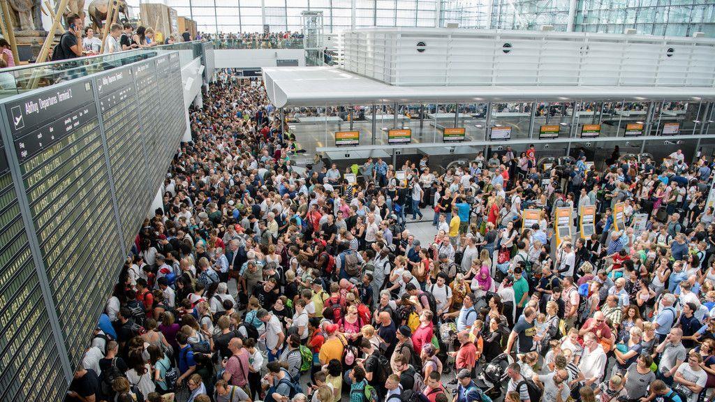 Sperre Flughafen München