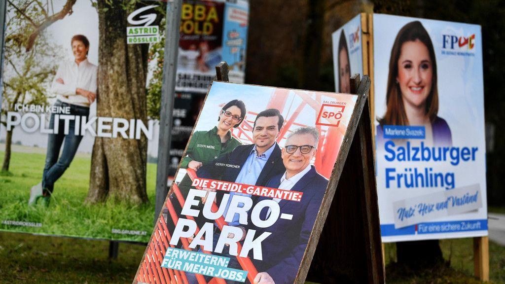 Landtagswahl: Wahlplakate II