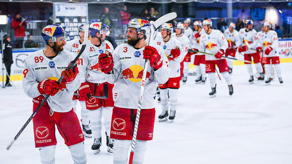 Eishockey: Salzburg schlägt Vienna Capitals