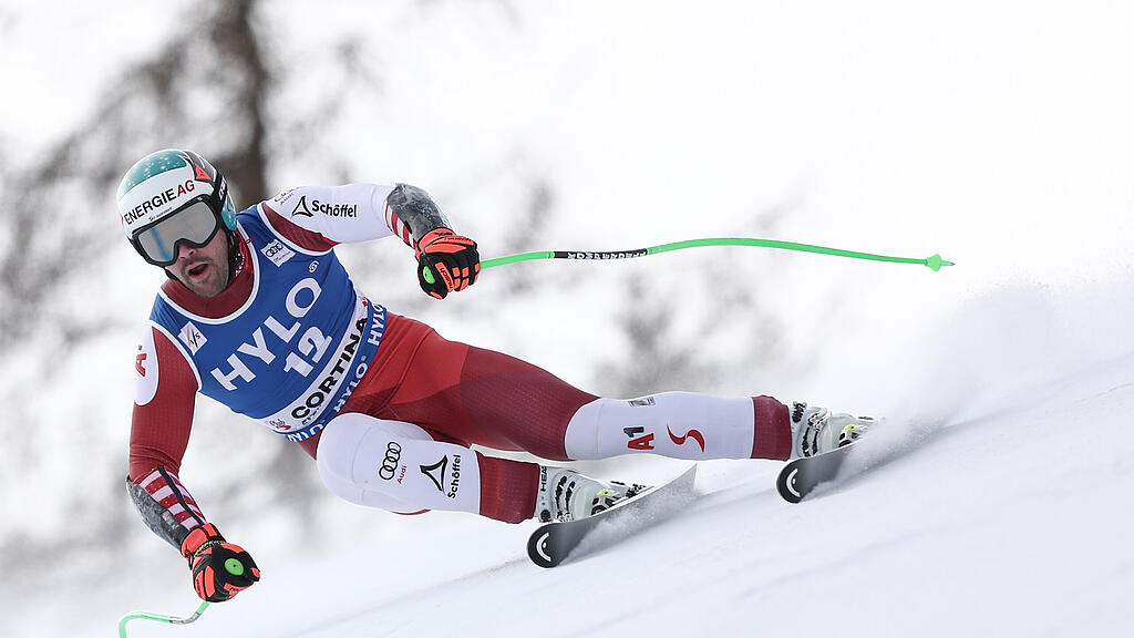 Super-G, Cortina