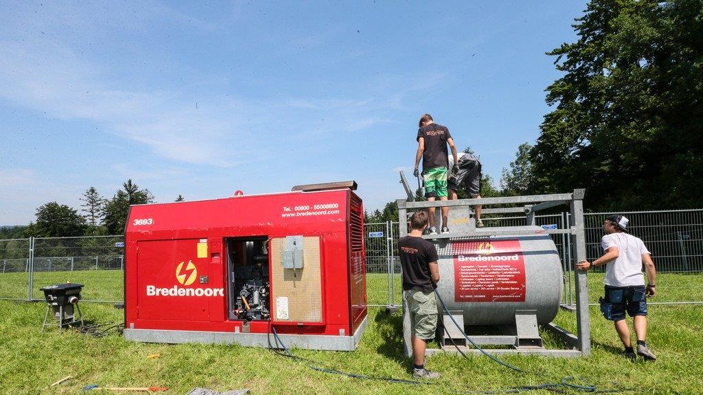 Electric Love Festival, Aufbau