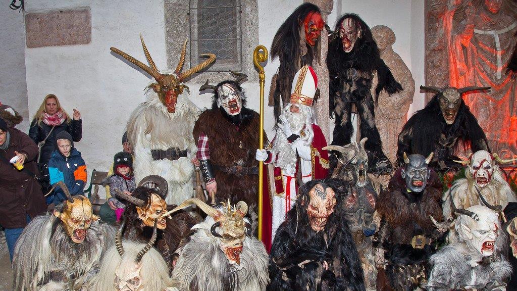 Krampuslauf auf Festung Salzburg