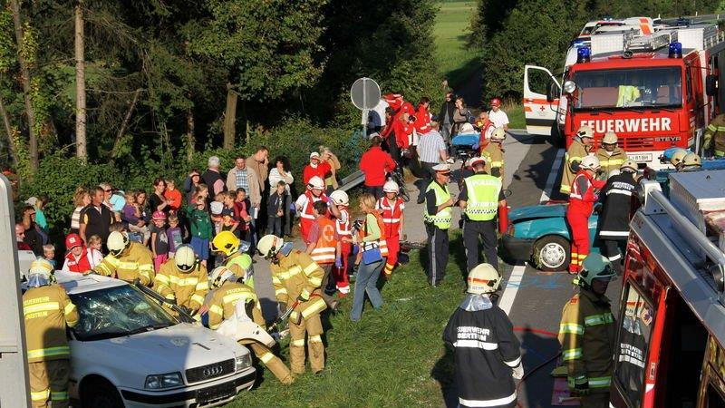 Großübung in Obertrum I
