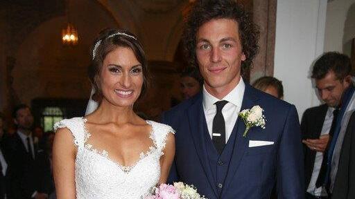 Julian Baumgartlinger heiratet seine Laura Maria in Mattsee