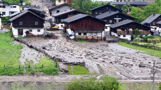 Murenabgänge im Pinzgau