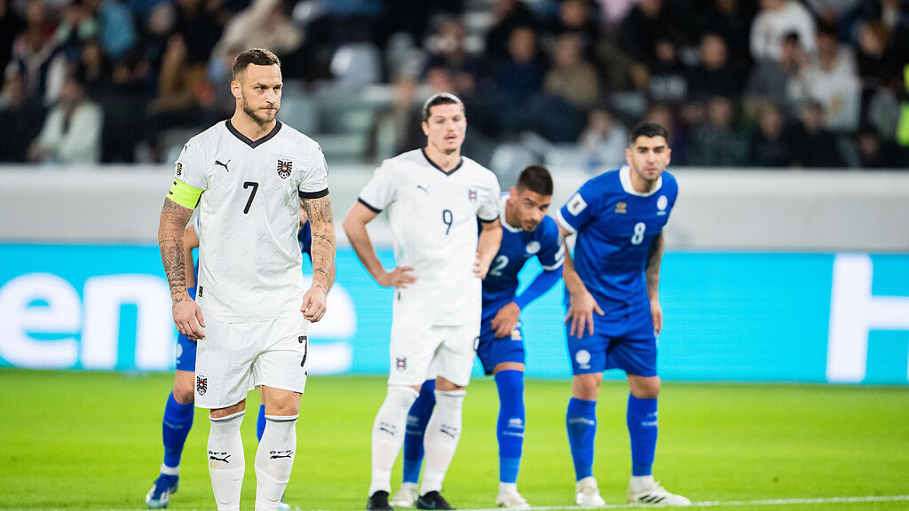 WM-Qualifikation: Zypern - Österreich, Arnautovic