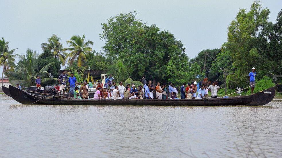 Überschwemmungen in Indien