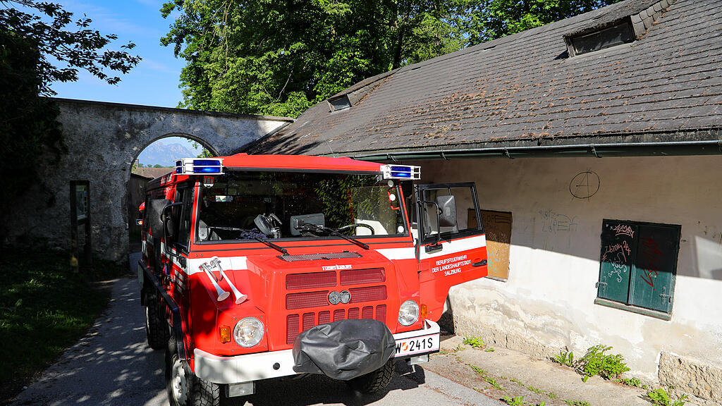 Übung Berufsfeuerwehr Kapuzinerberg