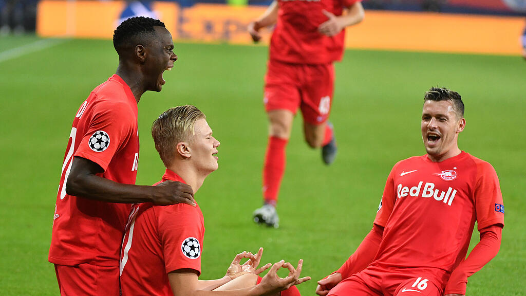 Red Bull Salzburg, Napoli, Erling Haaland