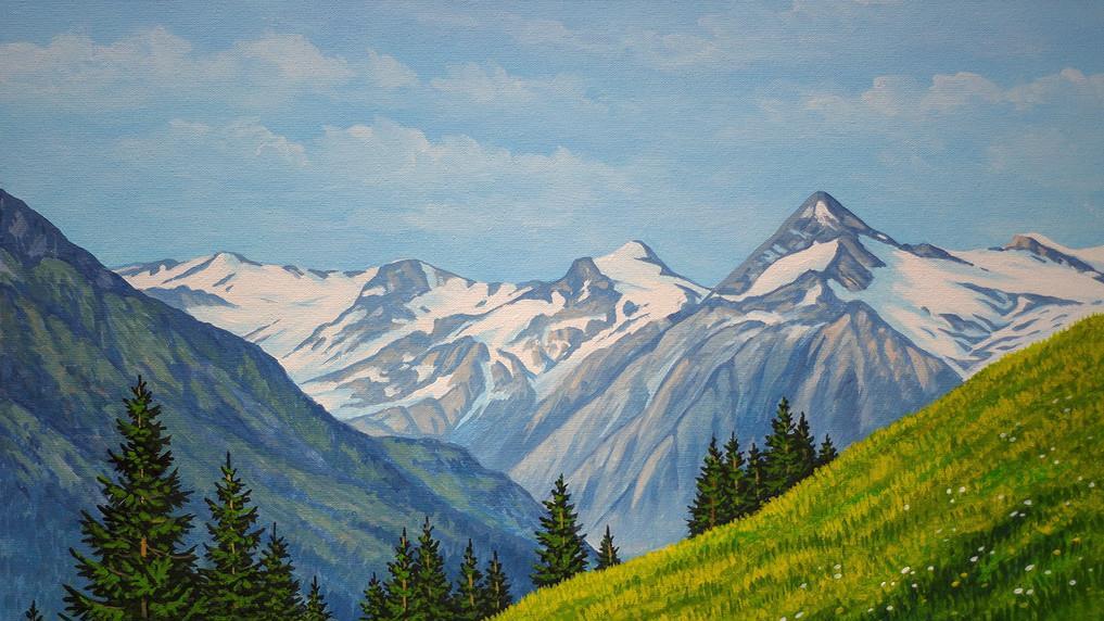 Mein Weg - Ausstellung 2016 von Alfred Josef Knapp