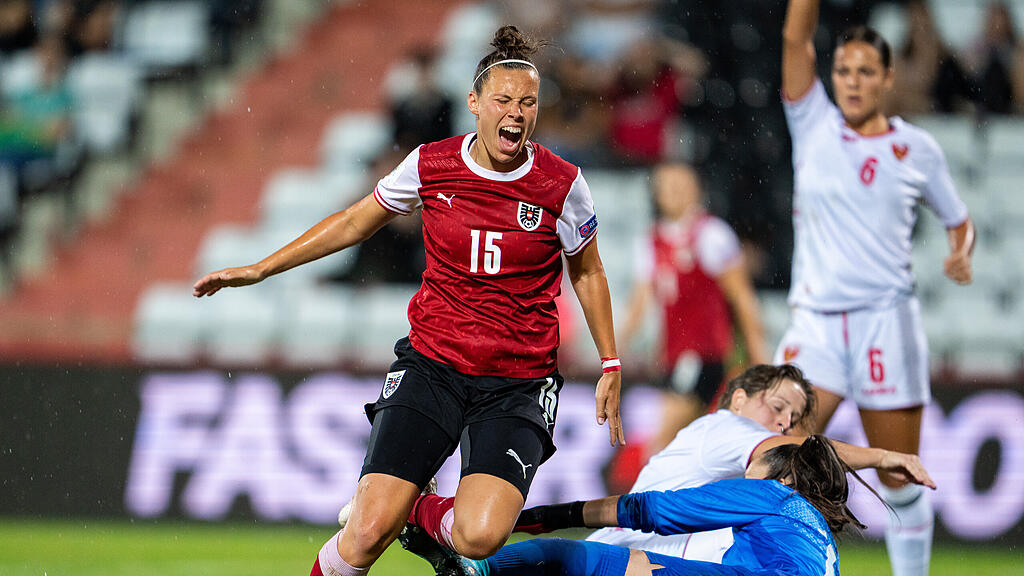 ÖFB-Damen gewinnen gegen Montenegro