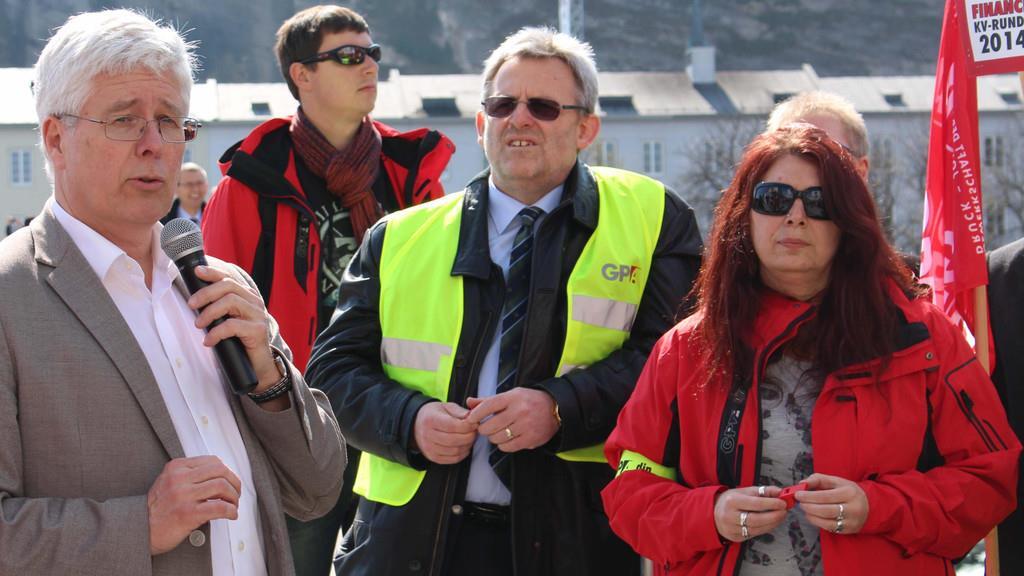Demo der Bankangestellten II
