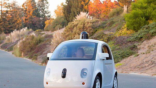 In etwa so sehen die aktuellen Google-Fahrzeuge aus