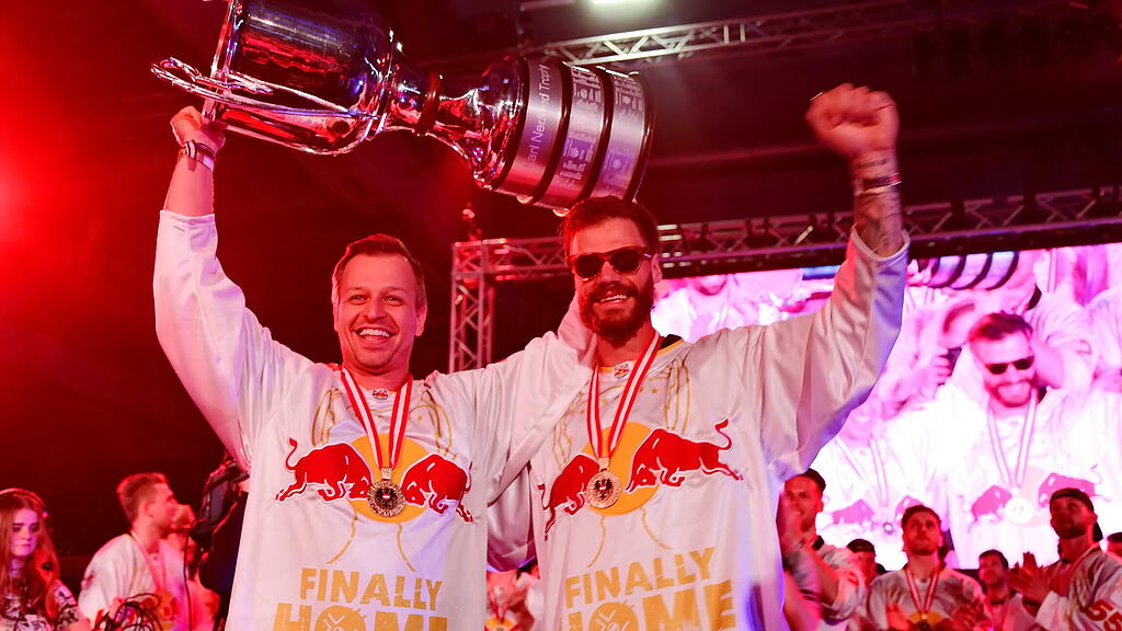Meisterfeier EC Red Bull Salzburg