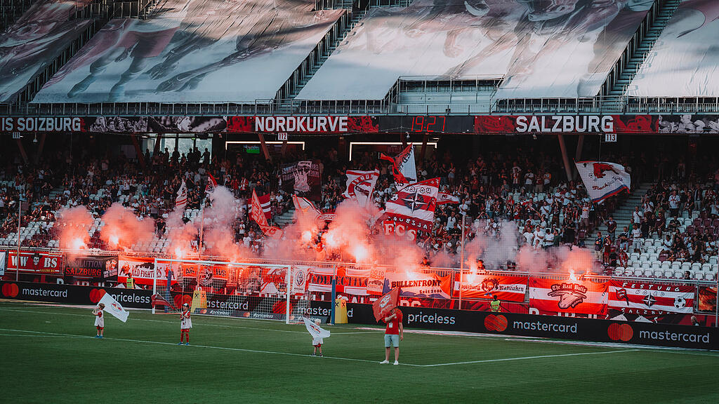 Red Bull Salzburg gegen BW Linz