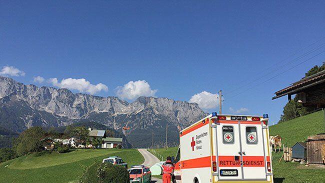 Der Verletzte kam ins UKH Salzburg.