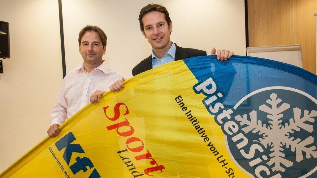 Biler der Aktion "PistenSicher!"