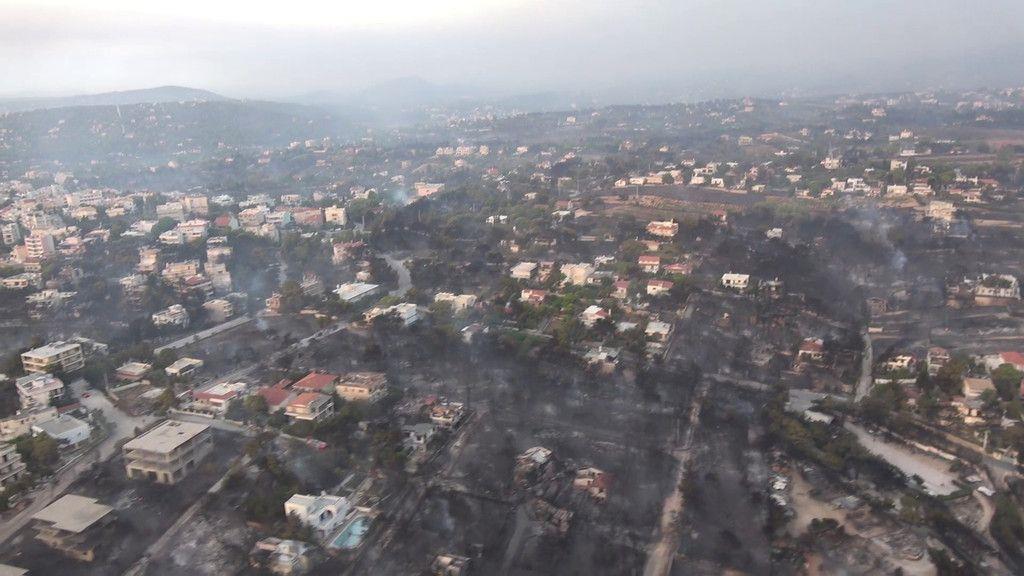 Waldbrand in Athen: Tag 2