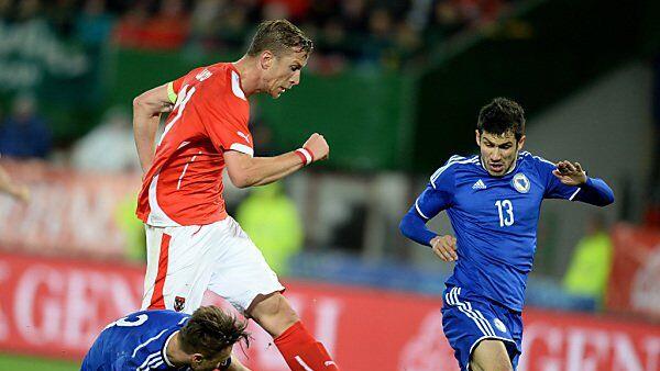 Marc Janko brachte Österreich in Führung