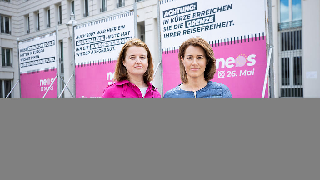 EU-Wahl, NEOS, Plakat