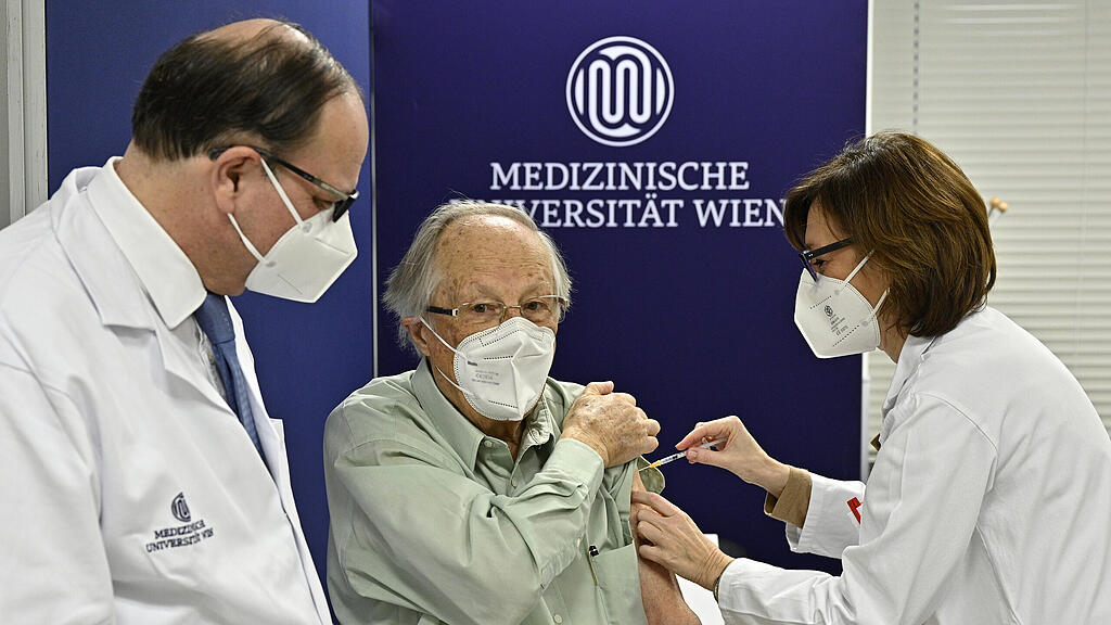 Corona-Impfung in Wien