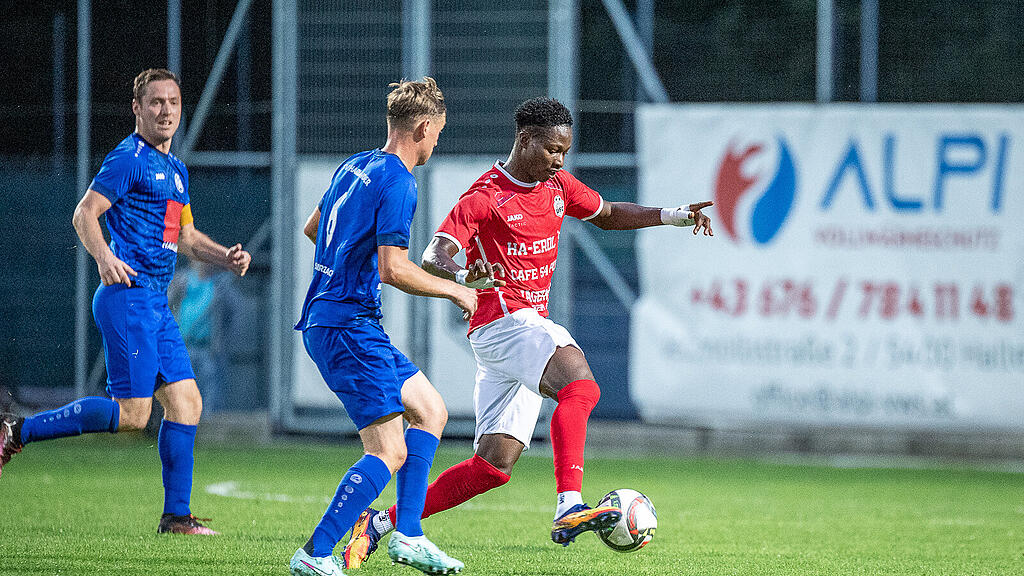 Salzburger Liga: Hallein gegen Schwarzach