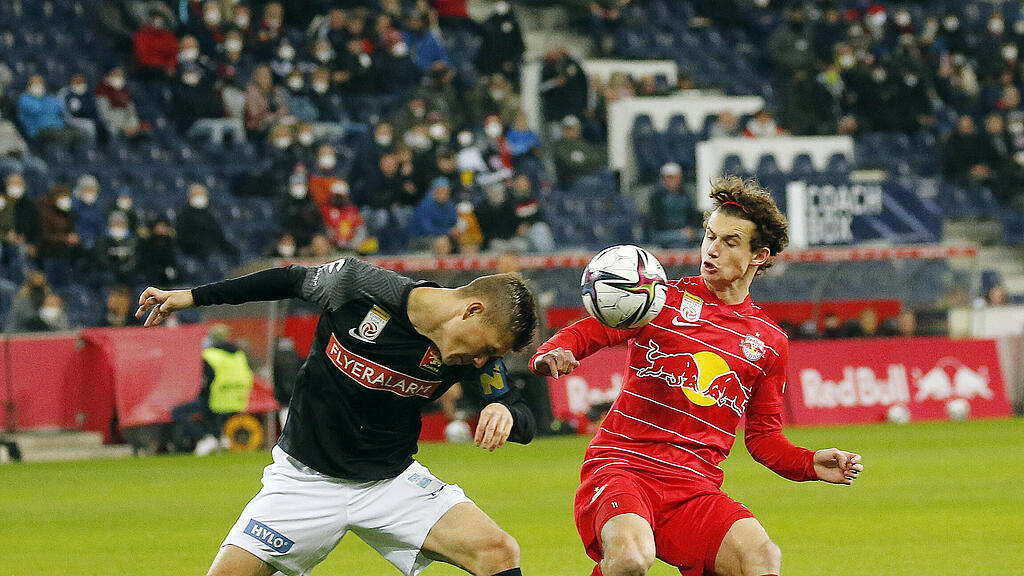 Red Bull Salzburg, Admira, Aaronson