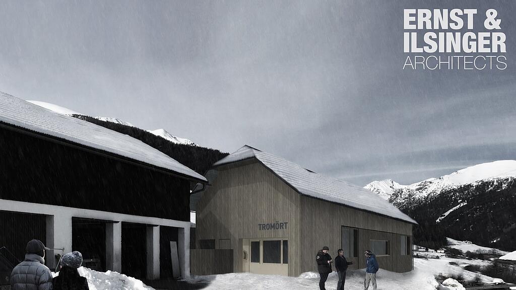 So soll der geplante Bio-Schlachthof in Lessach aussehen.