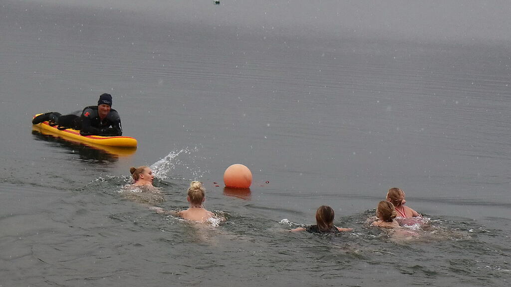 Silvesterschwimmen in Seeham