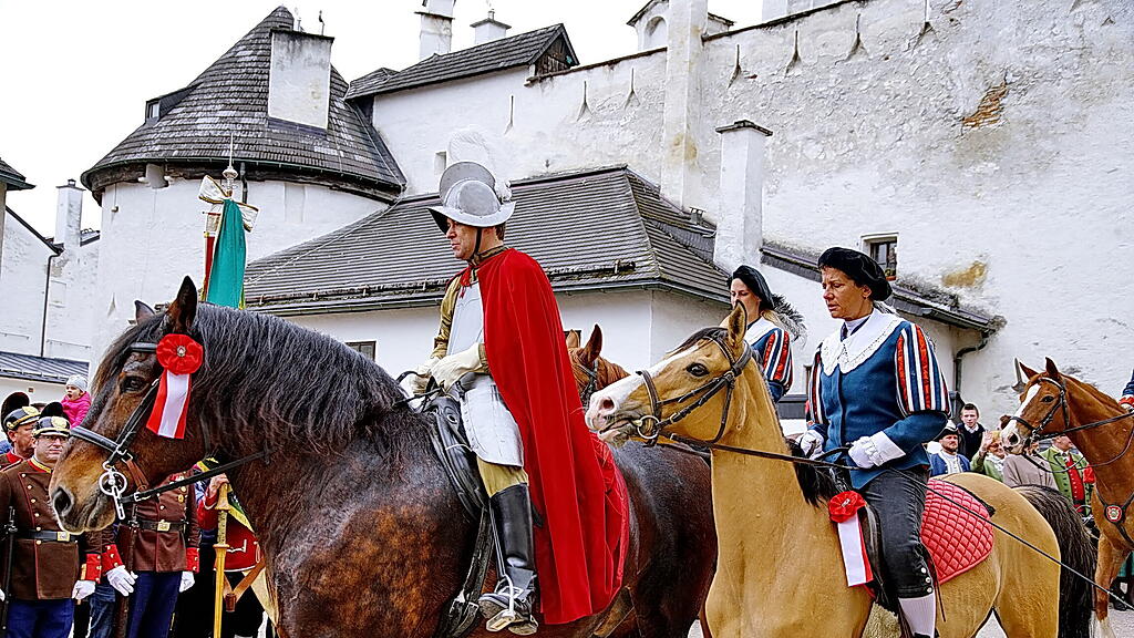 Georgi-Ritt auf Festung Hohensalzburg