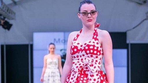 Modeschule Hallein am Catwalk