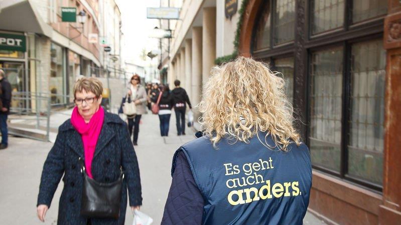 Wörndl im Wahlkampf