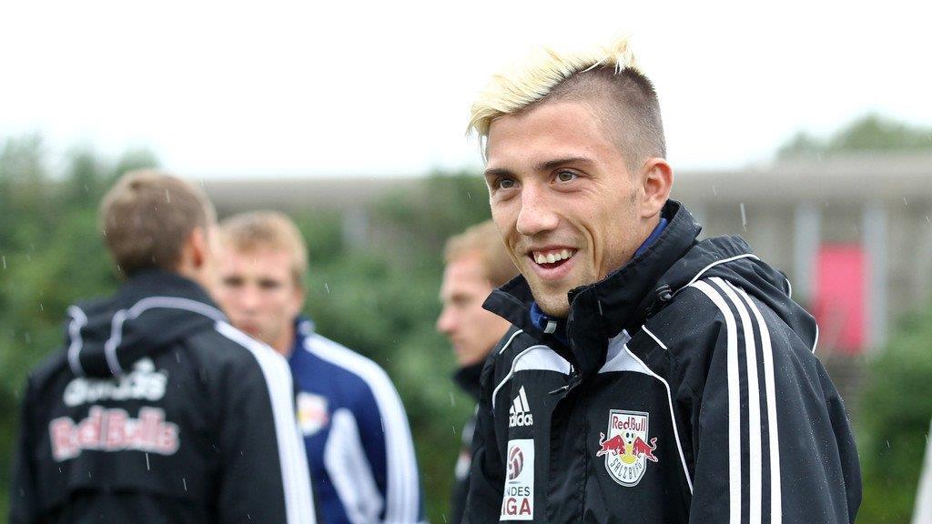 Die "Neuen" beim Training