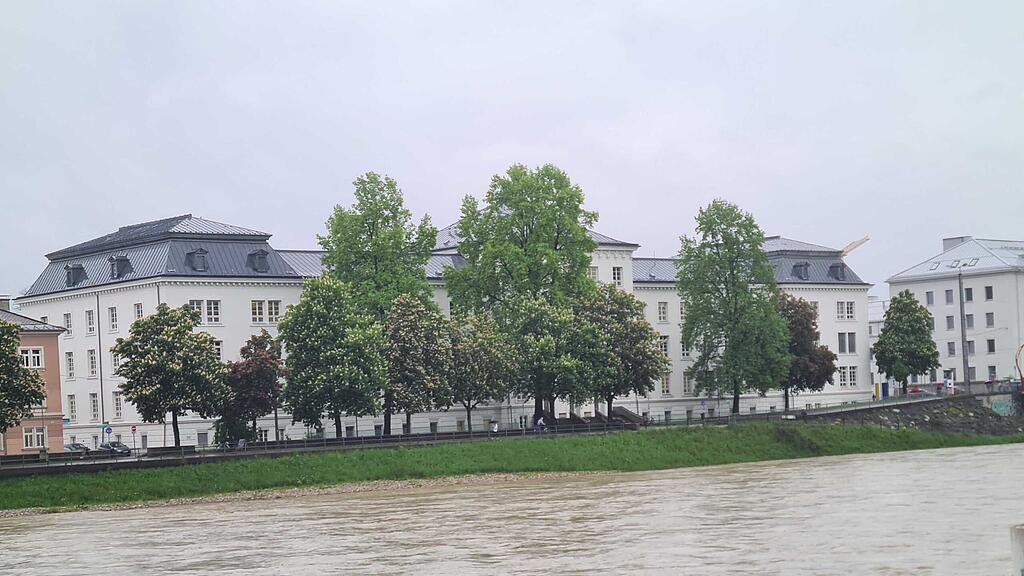 Salzach: Sandb\u00e4nke